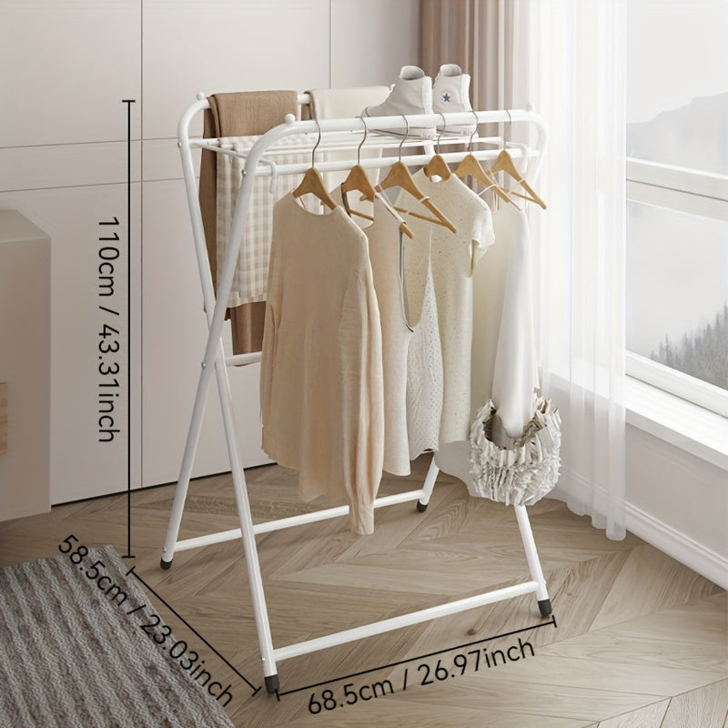 1pc Folding Drying Rack | Foldable Storage Saves Space