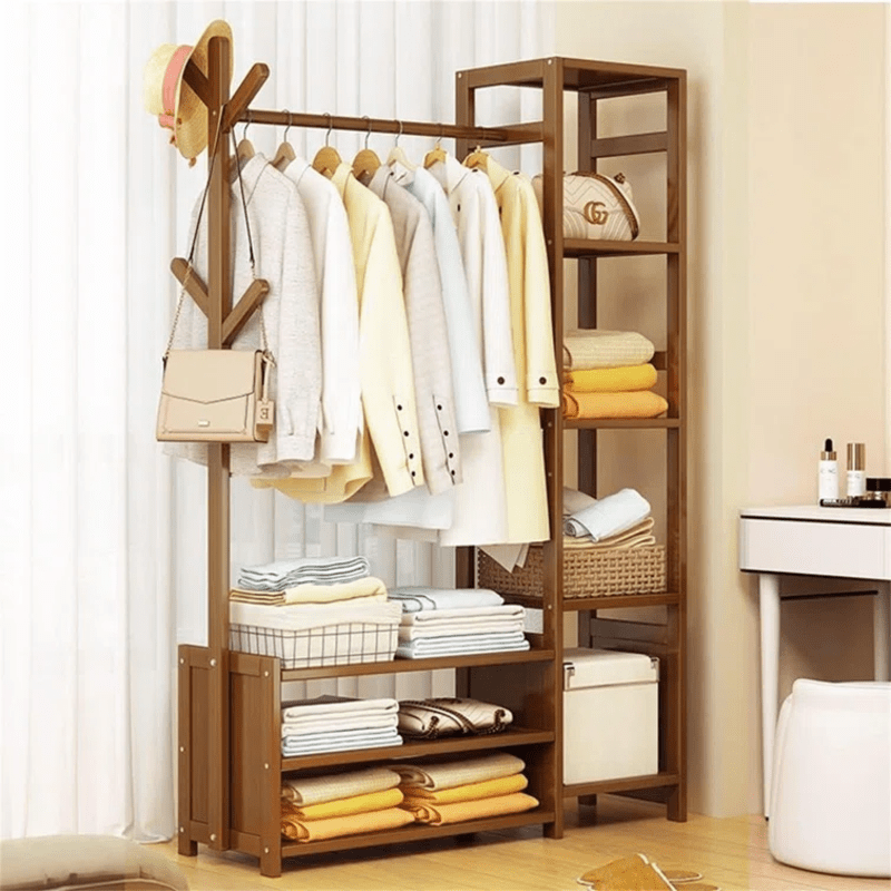Royal Shade Bamboo 39 Hanger Storage Hanger Hanger, Multifunctional Storage Hanger for Bedroom