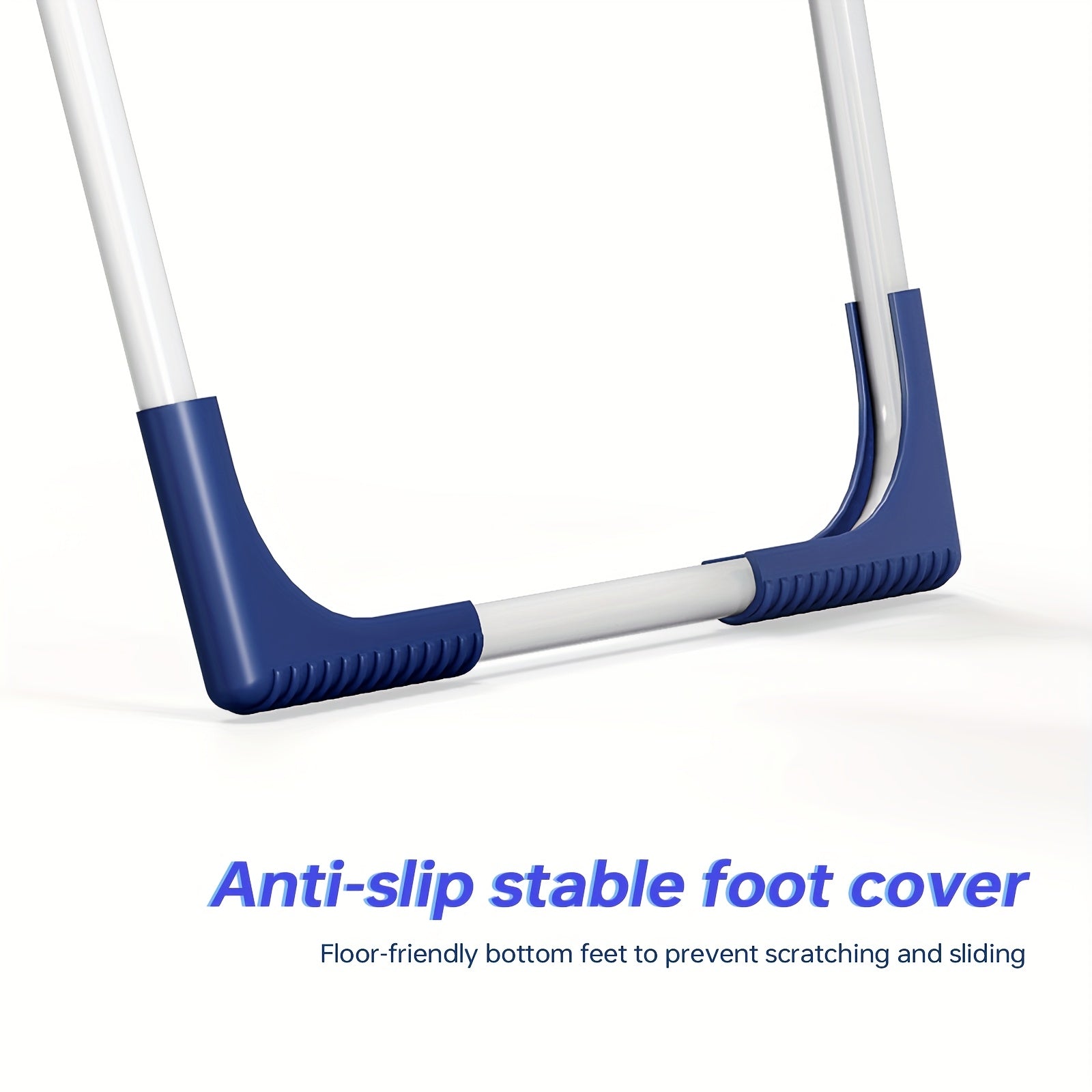 TOOLF Foldable Clothes Drying Rack, Winged Laundry Rack With Adjustable Arms And Sock Clips