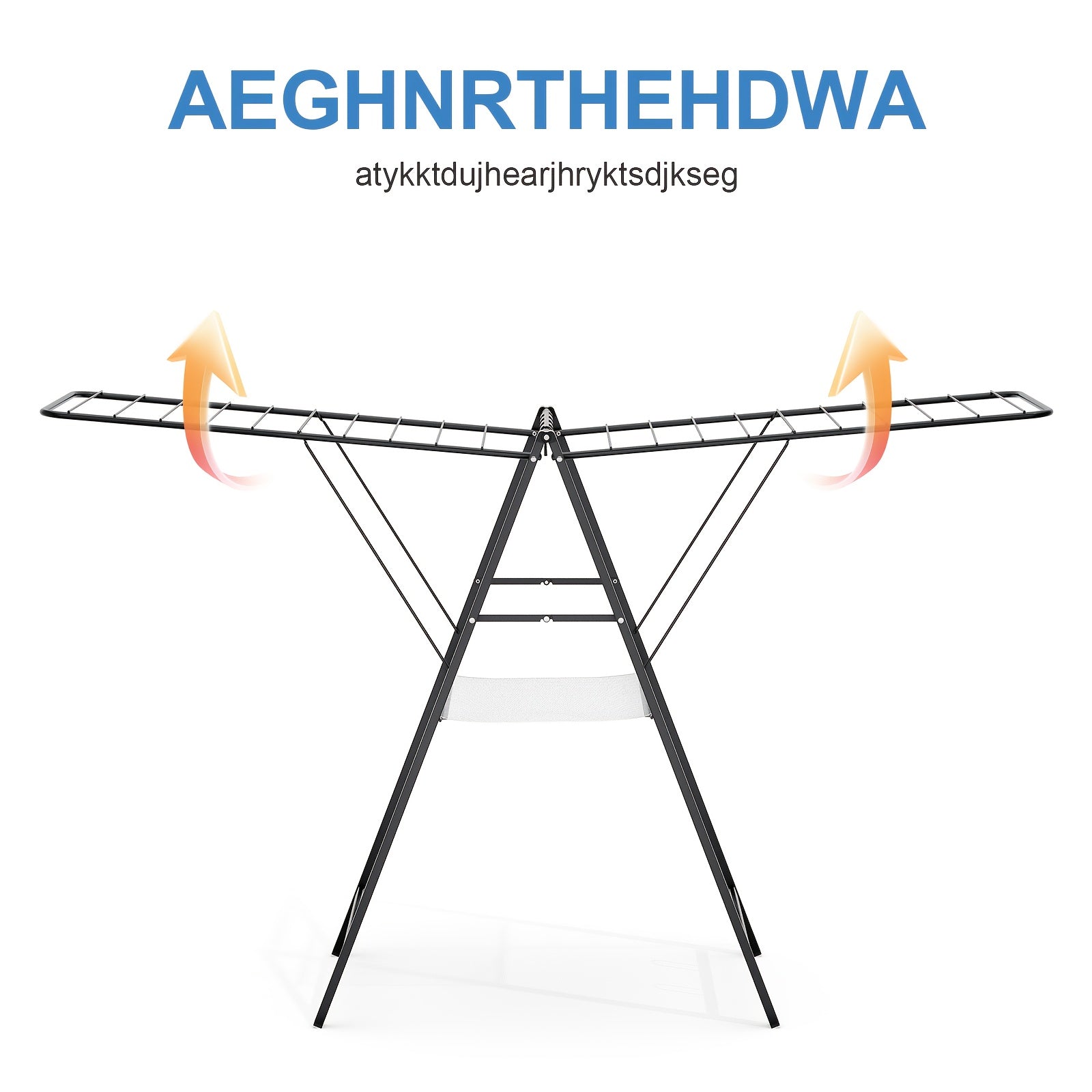 Clothes Drying Rack Foldable, Metal Laundry Drying Rack Collapsible